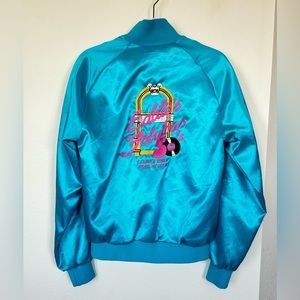 Vintage Eddies Fabulous 50’s Casino & Diner Reno Nevada Westark Nylon Jacket M
